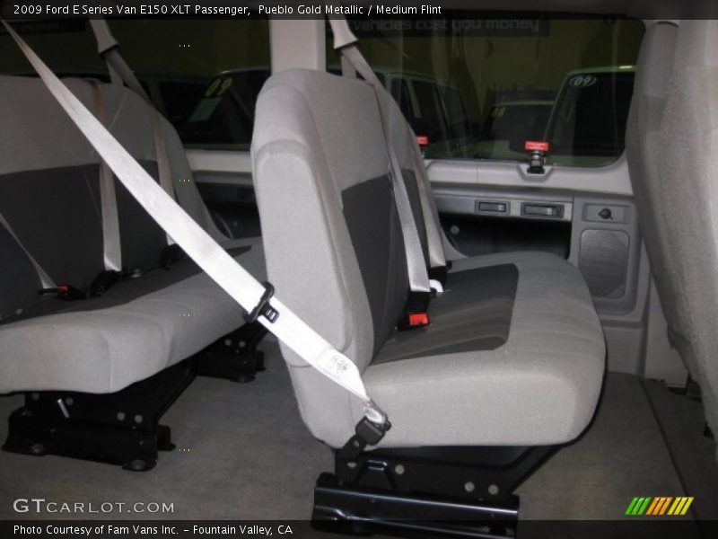 Pueblo Gold Metallic / Medium Flint 2009 Ford E Series Van E150 XLT Passenger