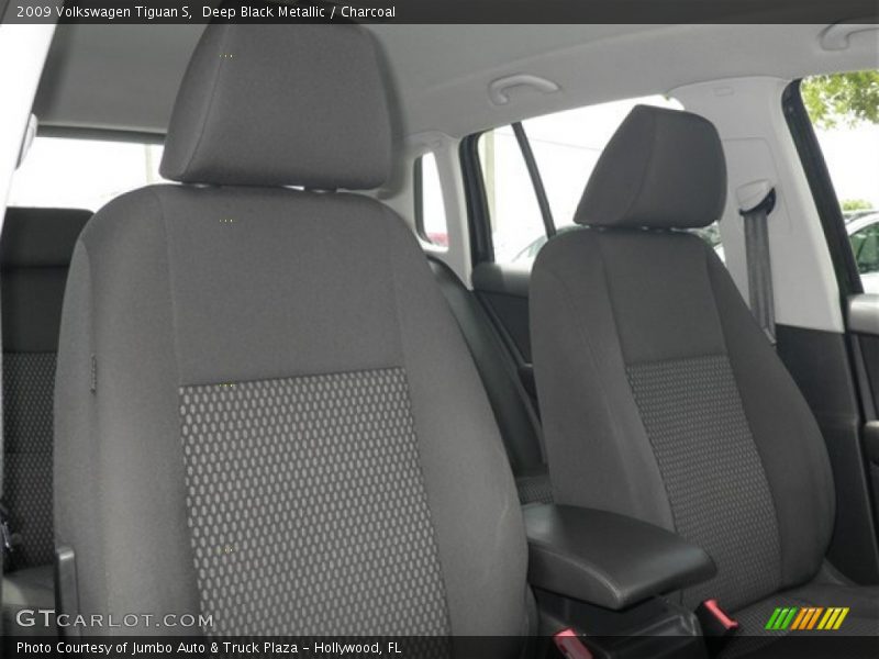 Deep Black Metallic / Charcoal 2009 Volkswagen Tiguan S
