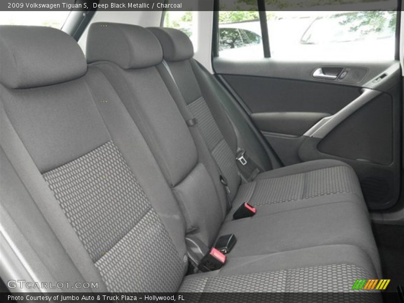 Deep Black Metallic / Charcoal 2009 Volkswagen Tiguan S