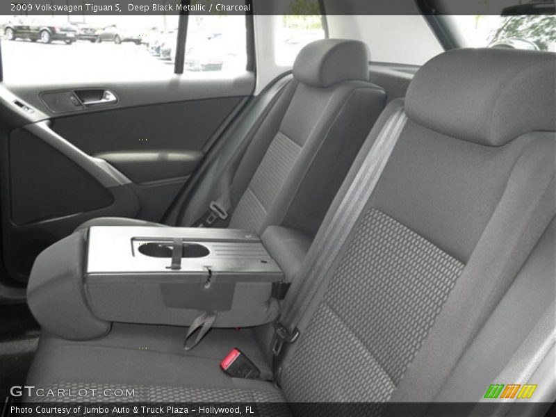 Deep Black Metallic / Charcoal 2009 Volkswagen Tiguan S