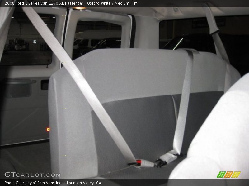 Oxford White / Medium Flint 2008 Ford E Series Van E150 XL Passenger
