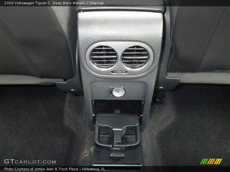 Deep Black Metallic / Charcoal 2009 Volkswagen Tiguan S
