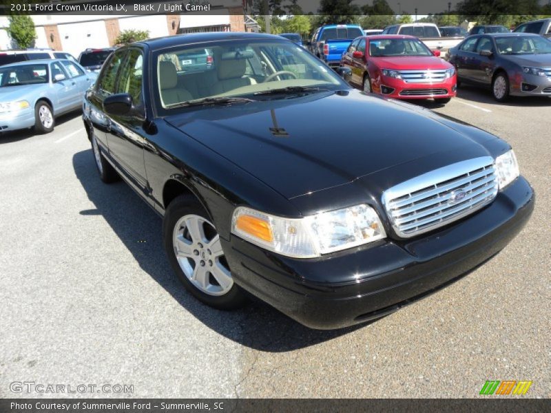 Black / Light Camel 2011 Ford Crown Victoria LX