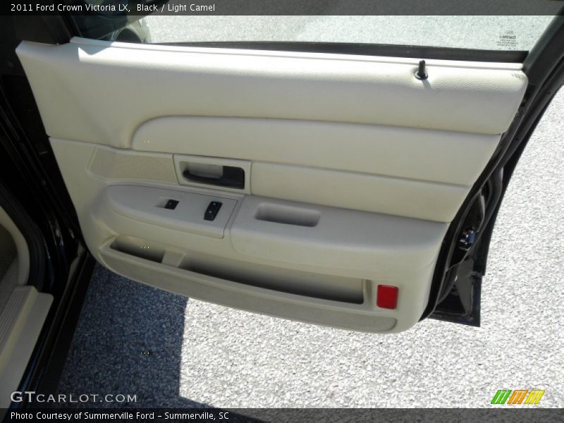 Black / Light Camel 2011 Ford Crown Victoria LX