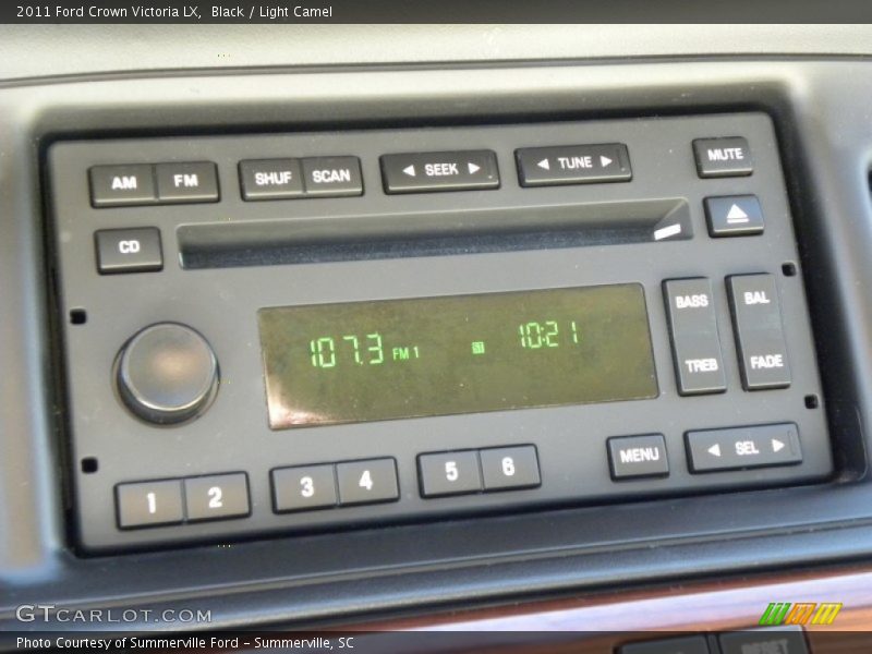 Black / Light Camel 2011 Ford Crown Victoria LX