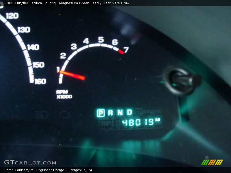 Magnesium Green Pearl / Dark Slate Gray 2006 Chrysler Pacifica Touring