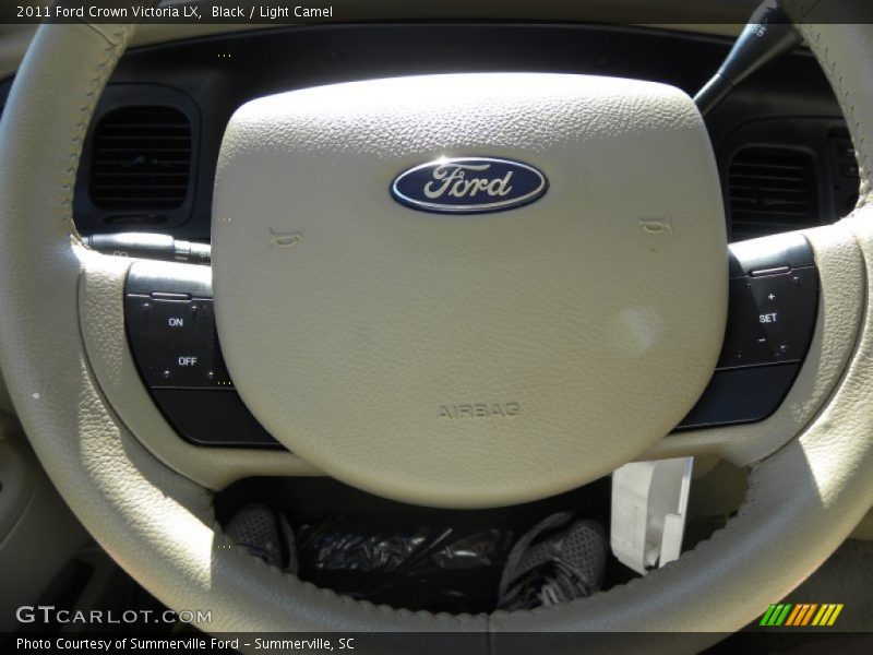 Black / Light Camel 2011 Ford Crown Victoria LX