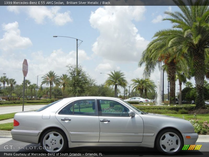  1999 E 55 AMG Sedan Brilliant Silver Metallic