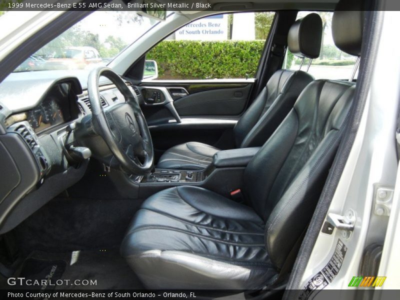  1999 E 55 AMG Sedan Black Interior