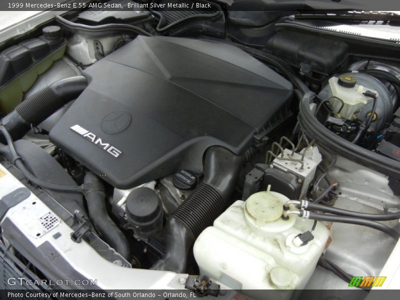  1999 E 55 AMG Sedan Engine - 5.5 Liter SOHC 24-Valve V8