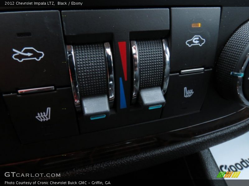 Controls of 2012 Impala LTZ