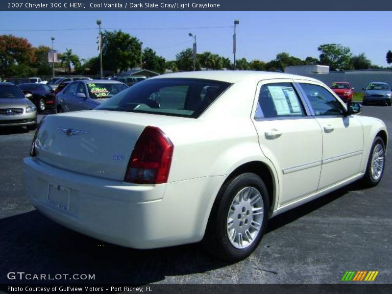 Cool Vanilla / Dark Slate Gray/Light Graystone 2007 Chrysler 300 C HEMI