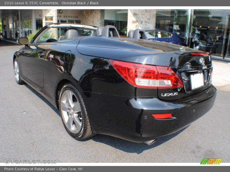 Obsidian Black / Black 2010 Lexus IS 350C Convertible