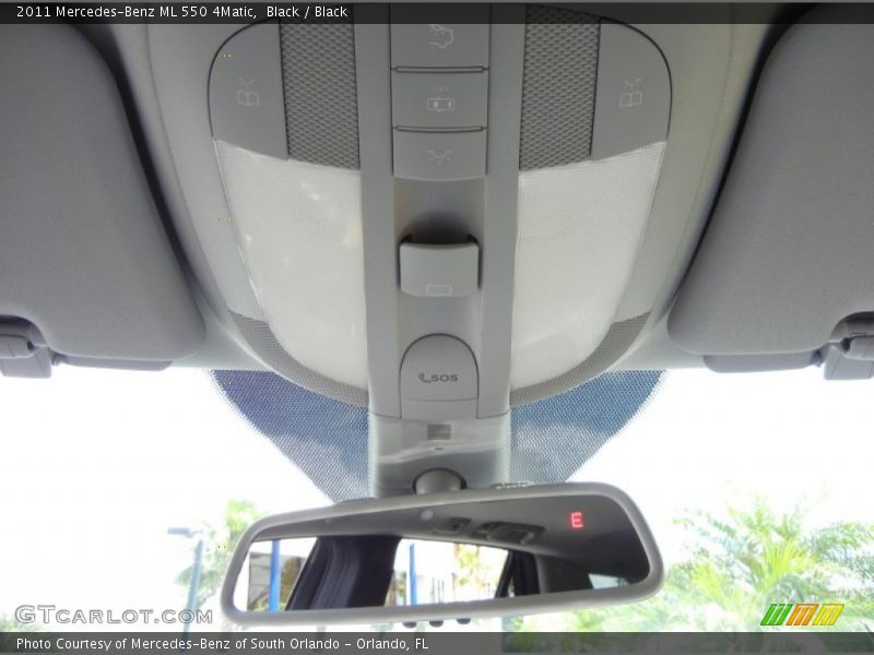 Black / Black 2011 Mercedes-Benz ML 550 4Matic