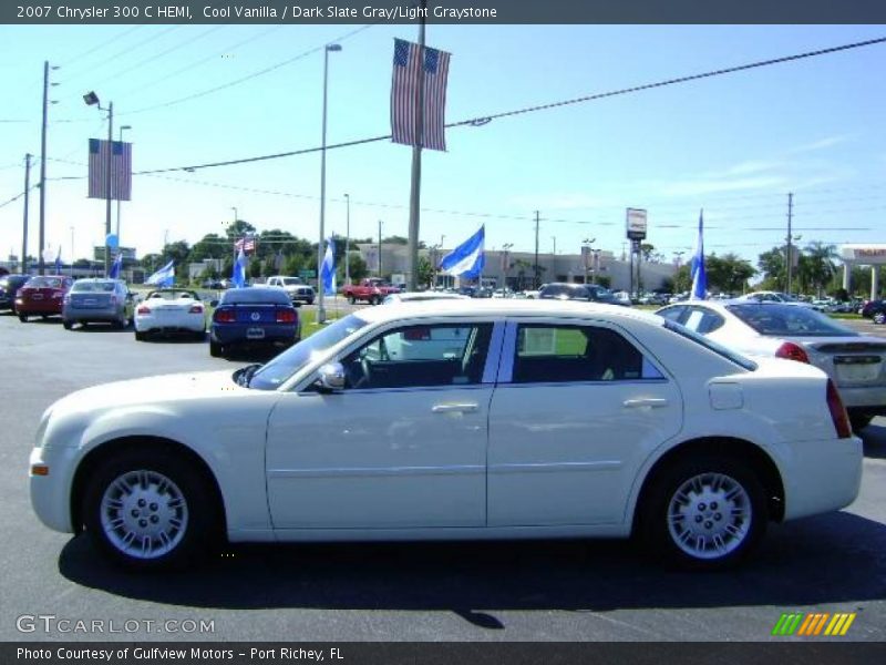 Cool Vanilla / Dark Slate Gray/Light Graystone 2007 Chrysler 300 C HEMI