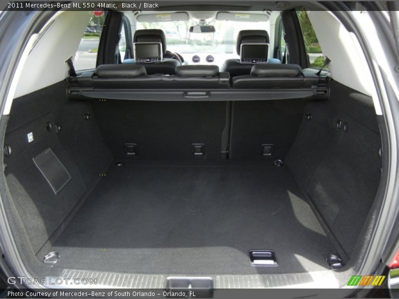 Black / Black 2011 Mercedes-Benz ML 550 4Matic