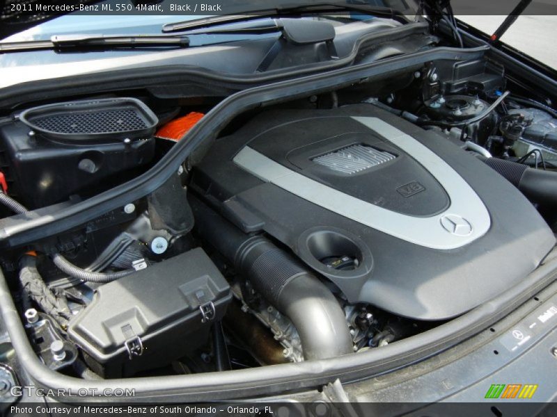 Black / Black 2011 Mercedes-Benz ML 550 4Matic