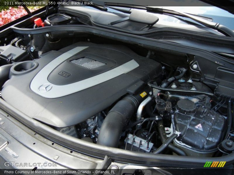Black / Black 2011 Mercedes-Benz ML 550 4Matic