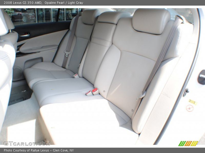 Opaline Pearl / Light Gray 2008 Lexus GS 350 AWD