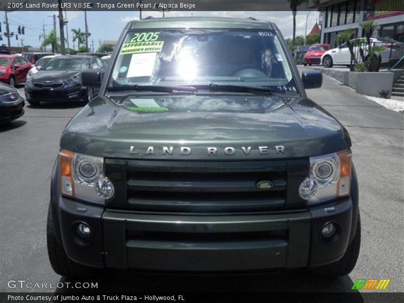 Tonga Green Pearl / Alpaca Beige 2005 Land Rover LR3 V8 SE