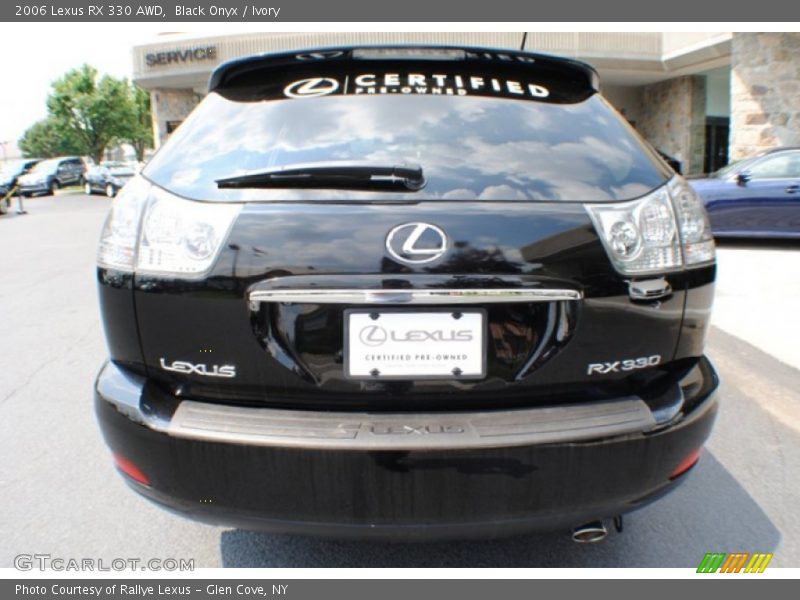 Black Onyx / Ivory 2006 Lexus RX 330 AWD