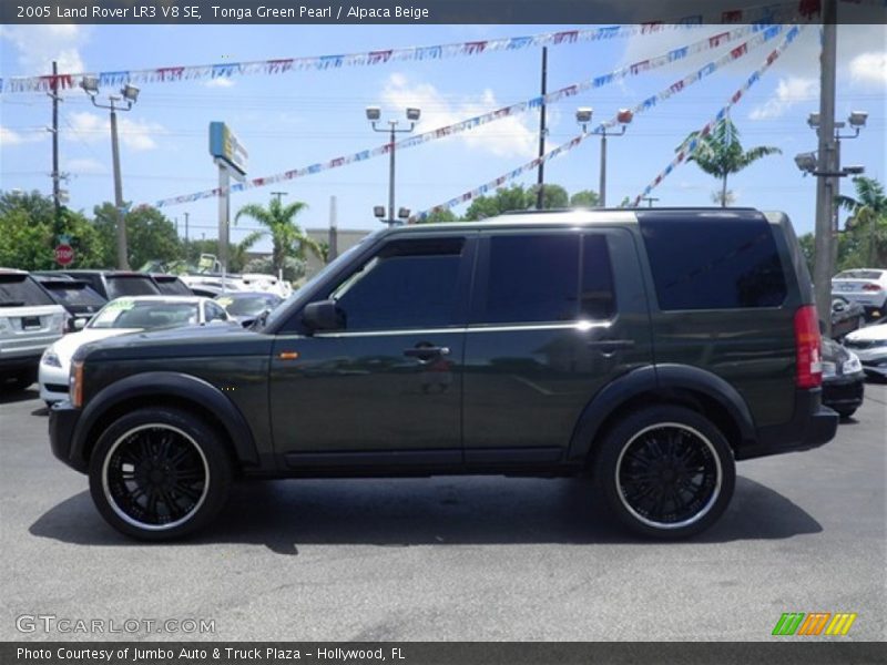 Tonga Green Pearl / Alpaca Beige 2005 Land Rover LR3 V8 SE