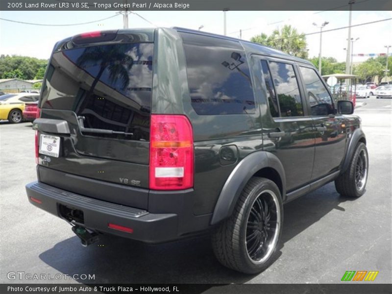 Tonga Green Pearl / Alpaca Beige 2005 Land Rover LR3 V8 SE