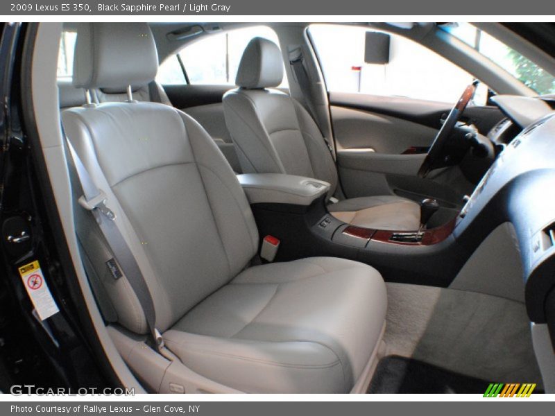 Front Seat of 2009 ES 350