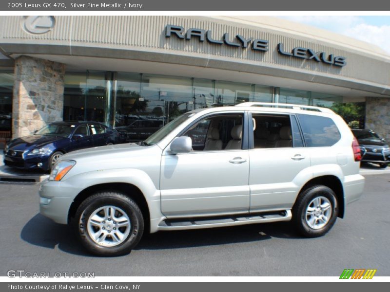 Silver Pine Metallic / Ivory 2005 Lexus GX 470