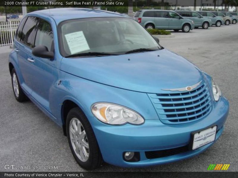 Surf Blue Pearl / Pastel Slate Gray 2008 Chrysler PT Cruiser Touring