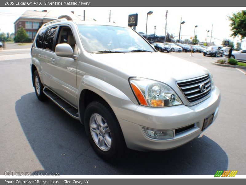 Silver Pine Metallic / Ivory 2005 Lexus GX 470