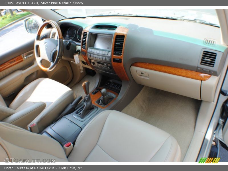 Silver Pine Metallic / Ivory 2005 Lexus GX 470