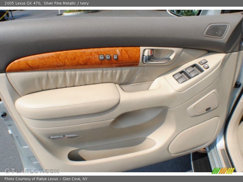Silver Pine Metallic / Ivory 2005 Lexus GX 470