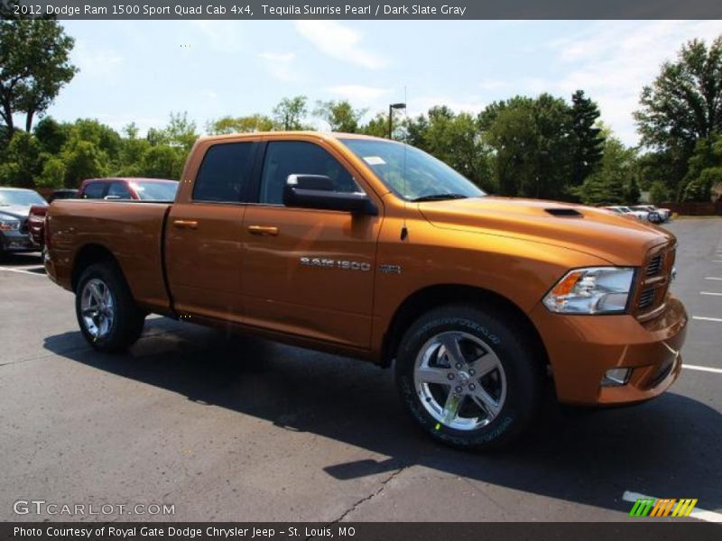  2012 Ram 1500 Sport Quad Cab 4x4 Tequila Sunrise Pearl