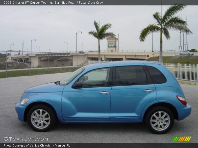 Surf Blue Pearl / Pastel Slate Gray 2008 Chrysler PT Cruiser Touring