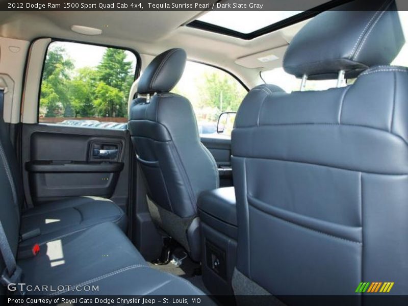 Tequila Sunrise Pearl / Dark Slate Gray 2012 Dodge Ram 1500 Sport Quad Cab 4x4