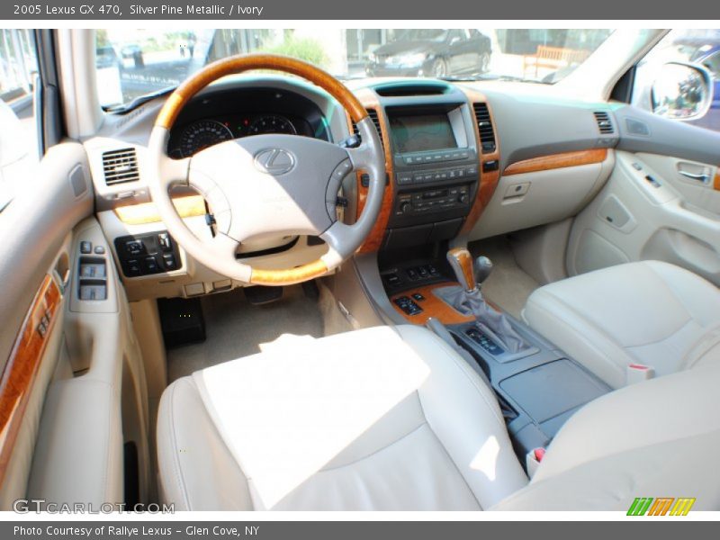 Silver Pine Metallic / Ivory 2005 Lexus GX 470