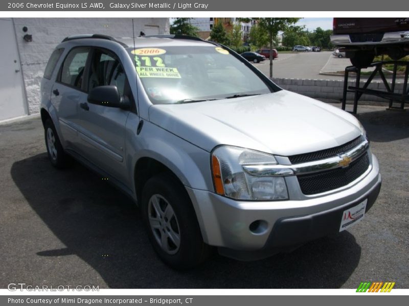Galaxy Silver Metallic / Light Gray 2006 Chevrolet Equinox LS AWD