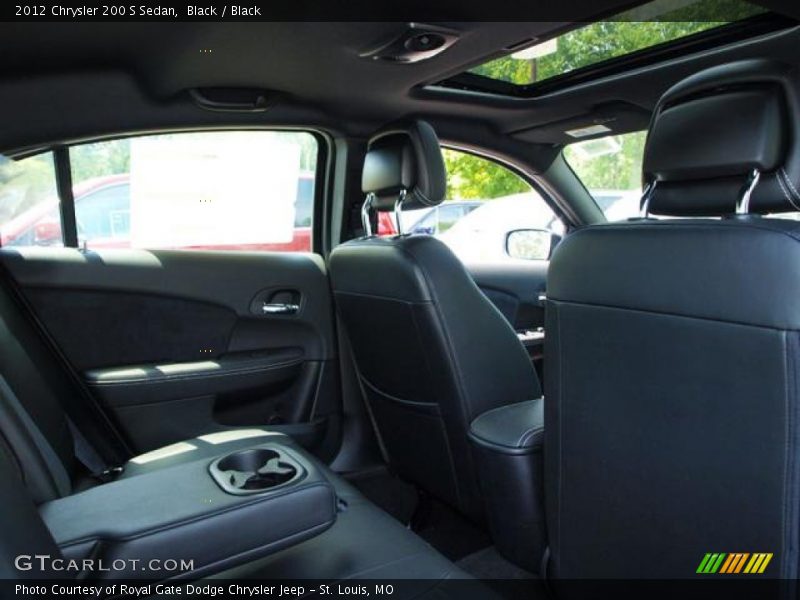 Black / Black 2012 Chrysler 200 S Sedan
