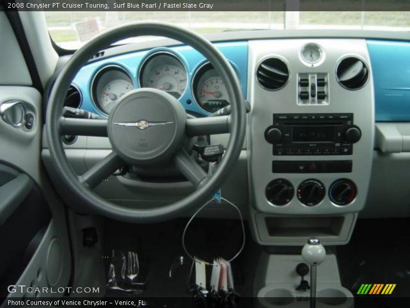 Surf Blue Pearl / Pastel Slate Gray 2008 Chrysler PT Cruiser Touring
