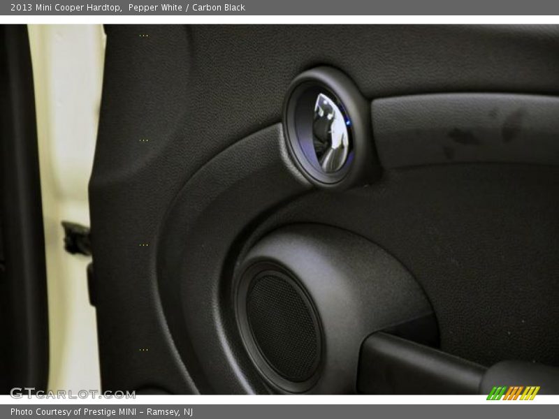 Pepper White / Carbon Black 2013 Mini Cooper Hardtop