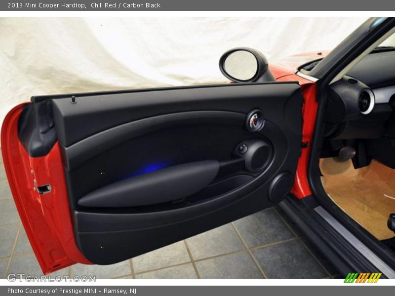 Chili Red / Carbon Black 2013 Mini Cooper Hardtop