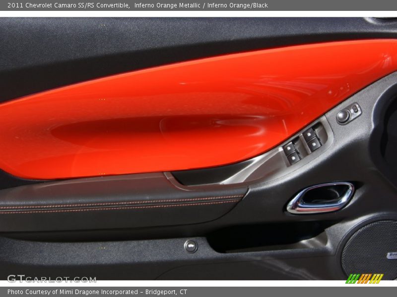 Inferno Orange Metallic / Inferno Orange/Black 2011 Chevrolet Camaro SS/RS Convertible