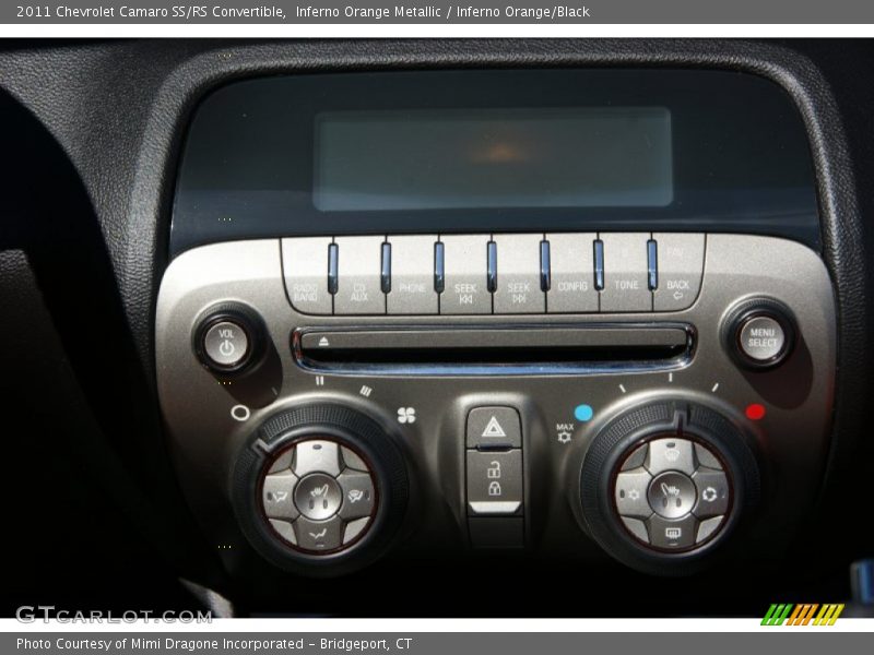 Inferno Orange Metallic / Inferno Orange/Black 2011 Chevrolet Camaro SS/RS Convertible