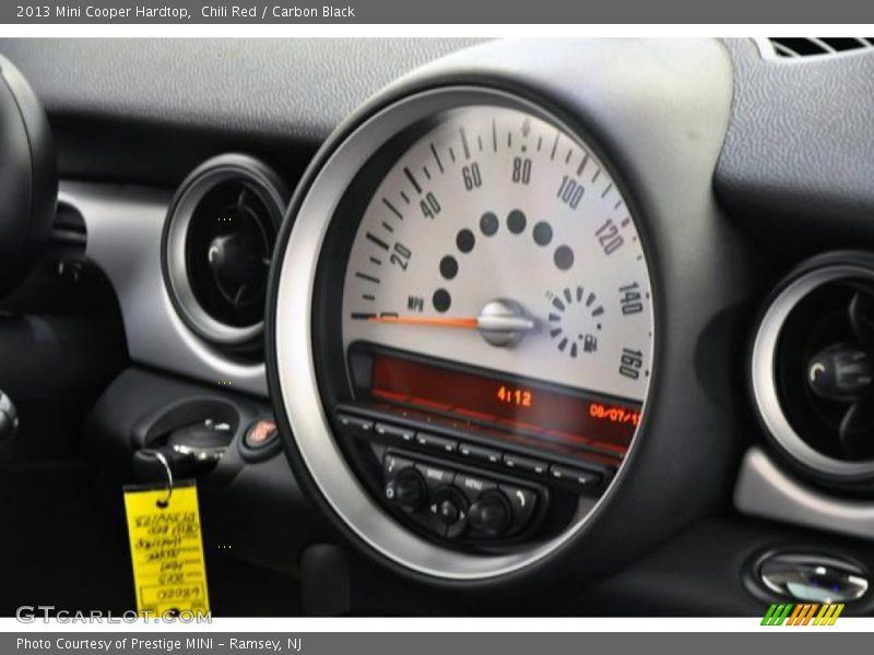 Chili Red / Carbon Black 2013 Mini Cooper Hardtop
