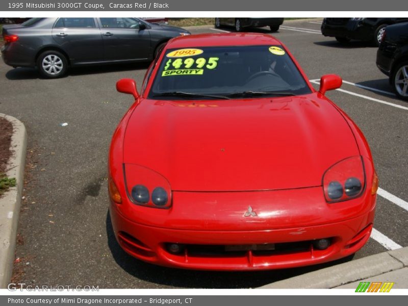 Caracas Red / Black 1995 Mitsubishi 3000GT Coupe