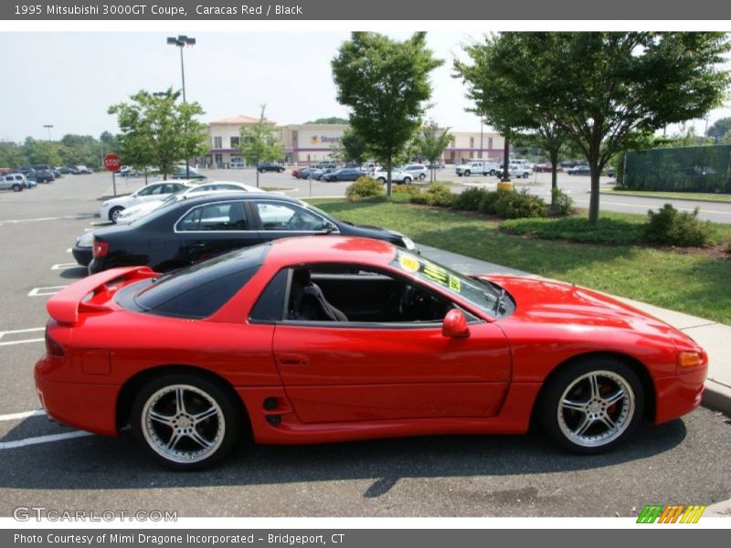 Caracas Red / Black 1995 Mitsubishi 3000GT Coupe