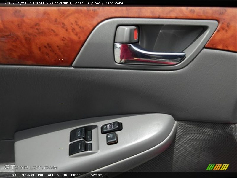 Absolutely Red / Dark Stone 2006 Toyota Solara SLE V6 Convertible