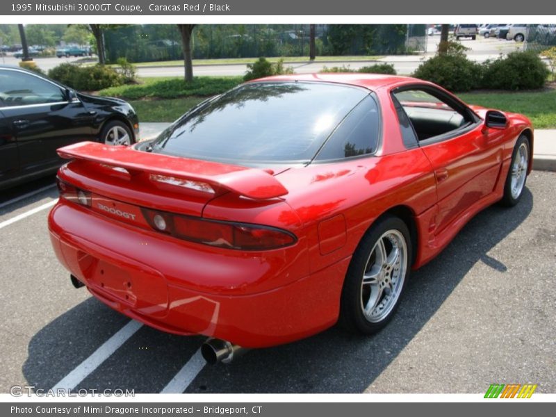 Caracas Red / Black 1995 Mitsubishi 3000GT Coupe