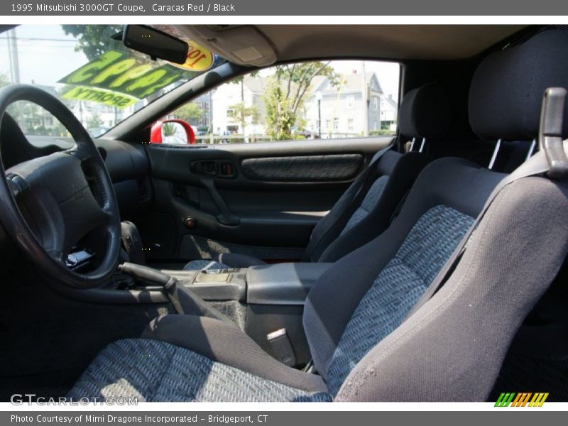 Caracas Red / Black 1995 Mitsubishi 3000GT Coupe